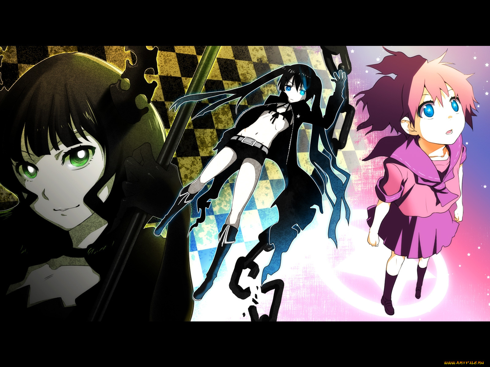 , black, rock, shooter